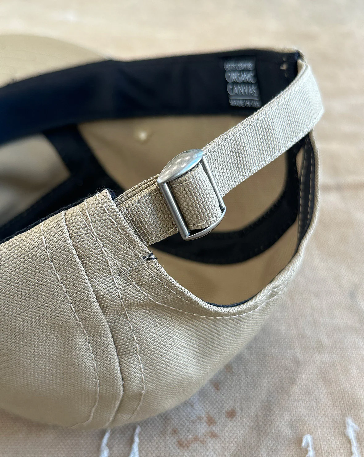 5 Panel Camper Hat in Certified Organic Canvas - Image 15