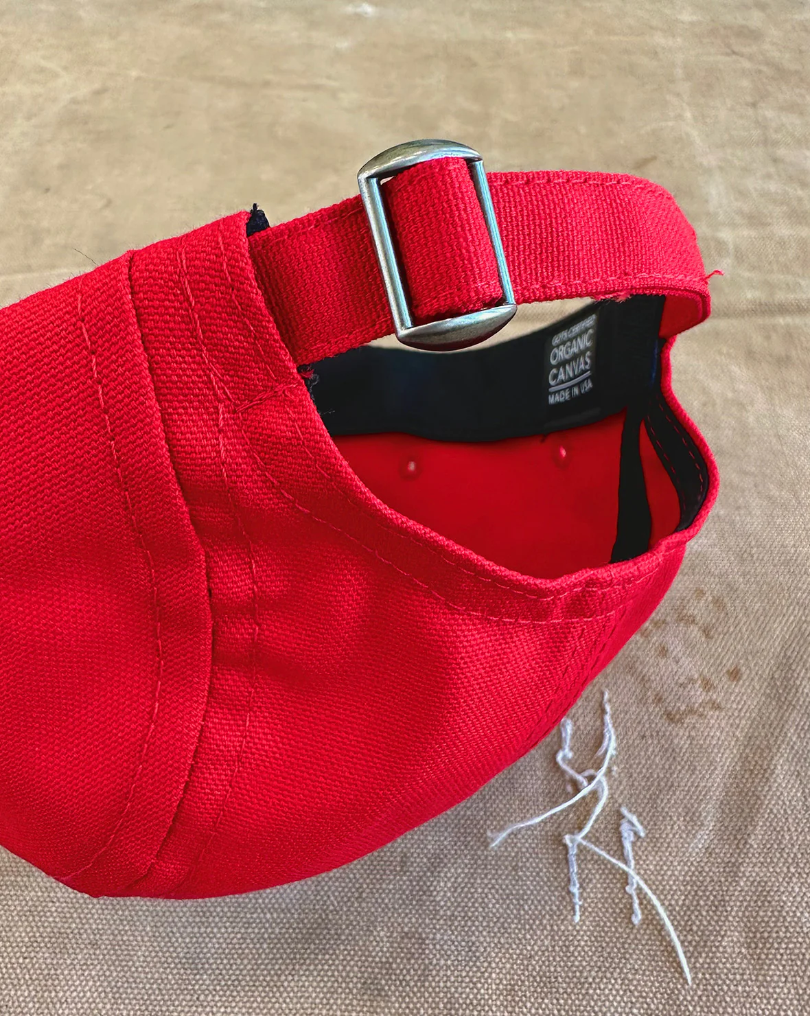 5 Panel Camper Hat in Certified Organic Canvas - Image 23