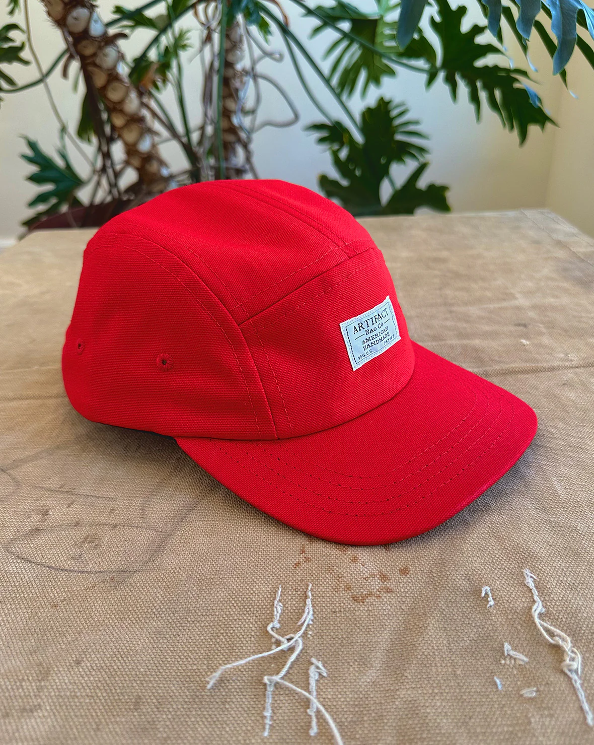 5 Panel Camper Hat in Certified Organic Canvas - Image 33