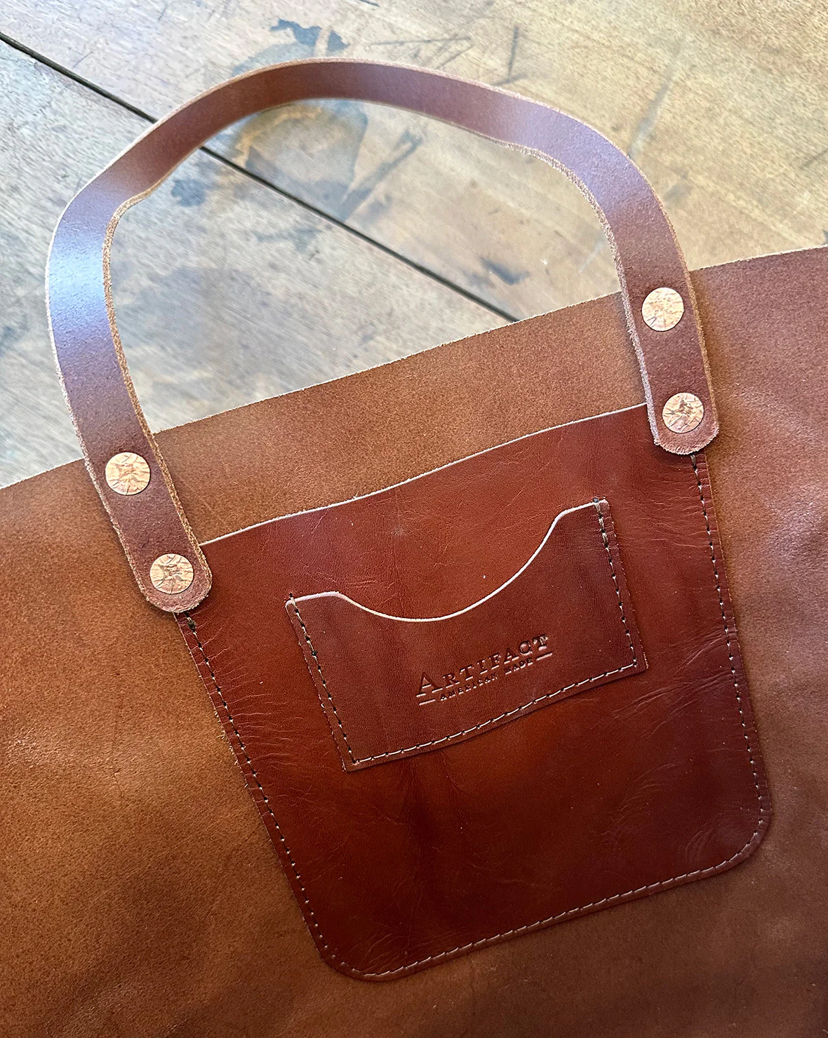 Harness Leather Tote - Image 7