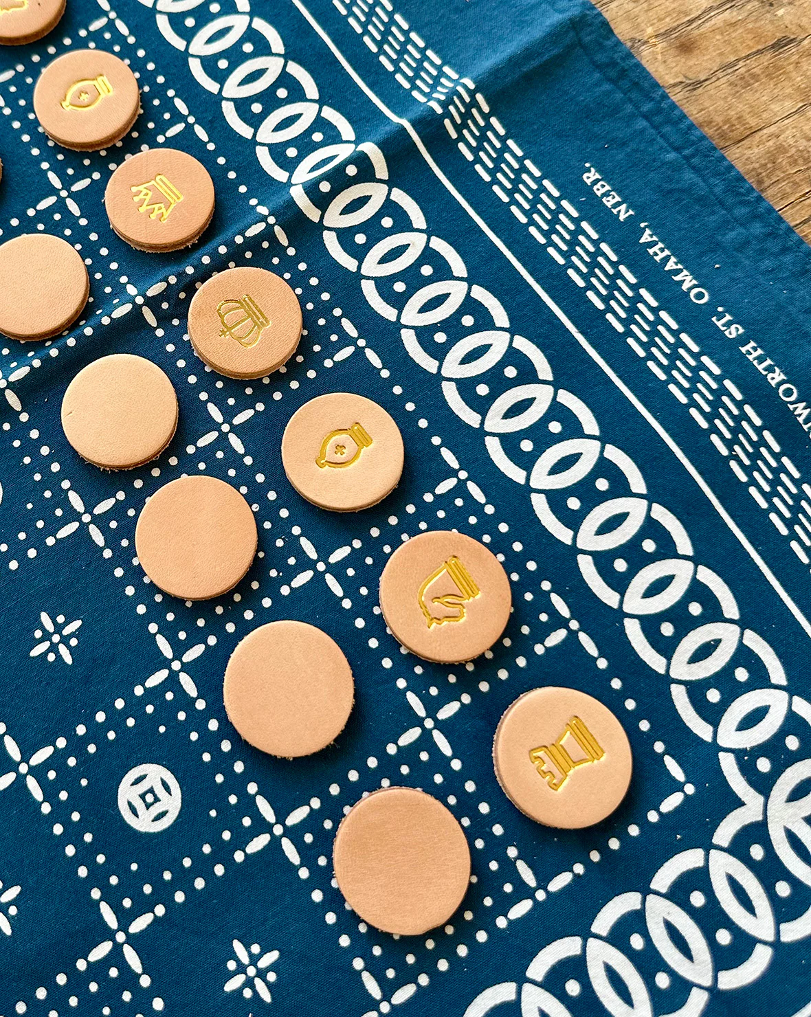 Bandana Travel Chess & Checker Set - Image 6