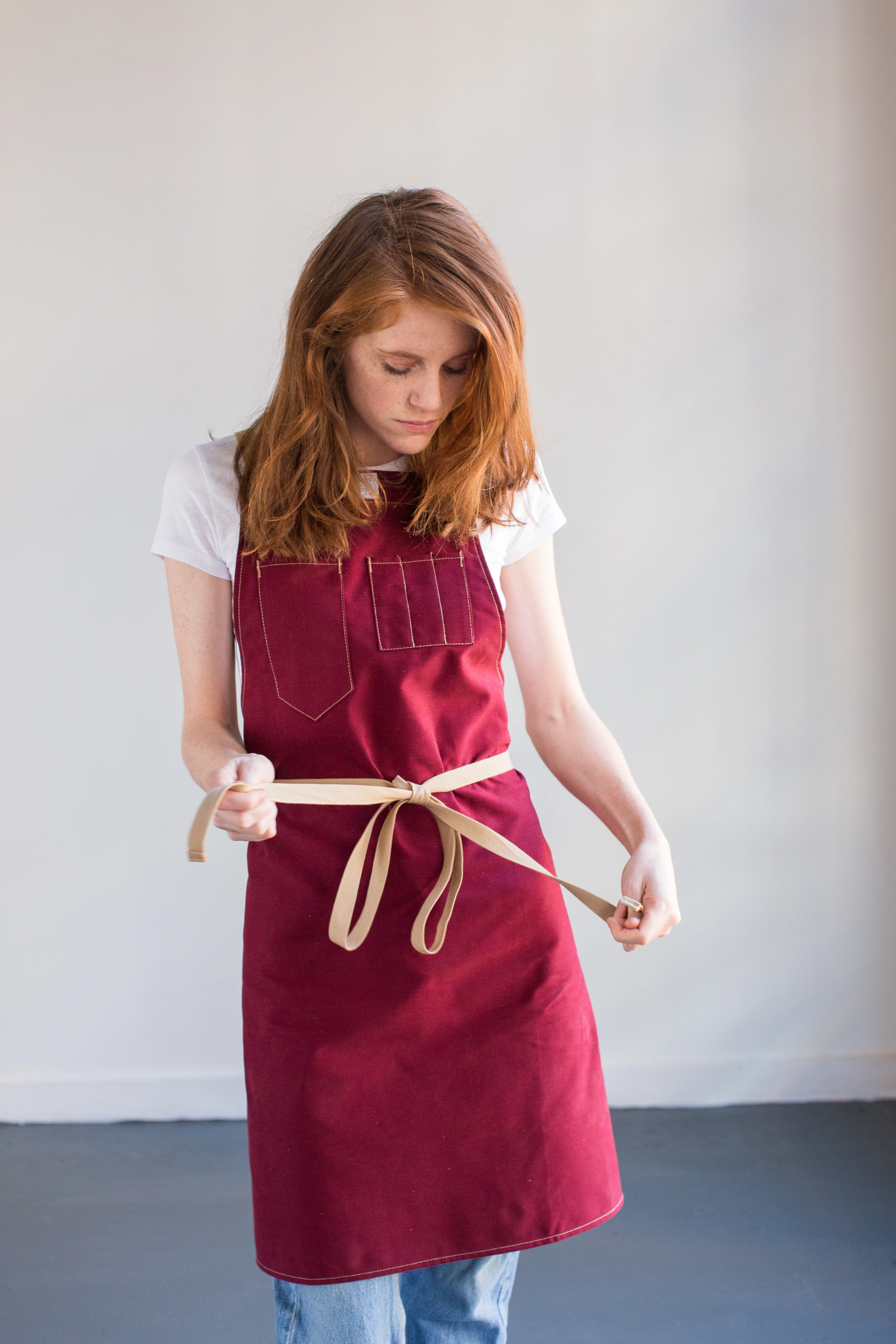 Chef & Cooking Apron w/ Cotton Strap - SALE - Image 3