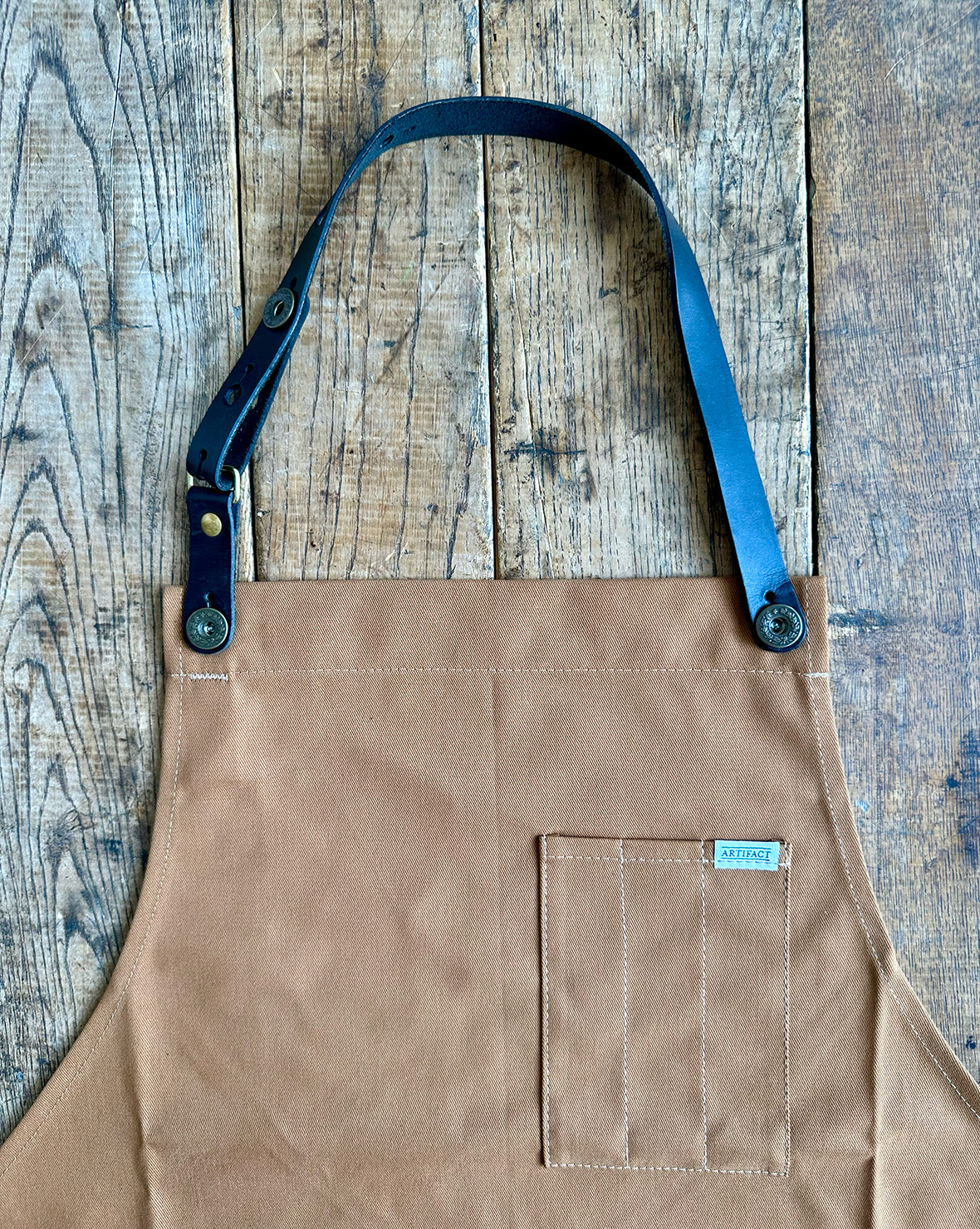 Chef & Cooking Apron w/ Removable Leather Strap - SALE - Image 11