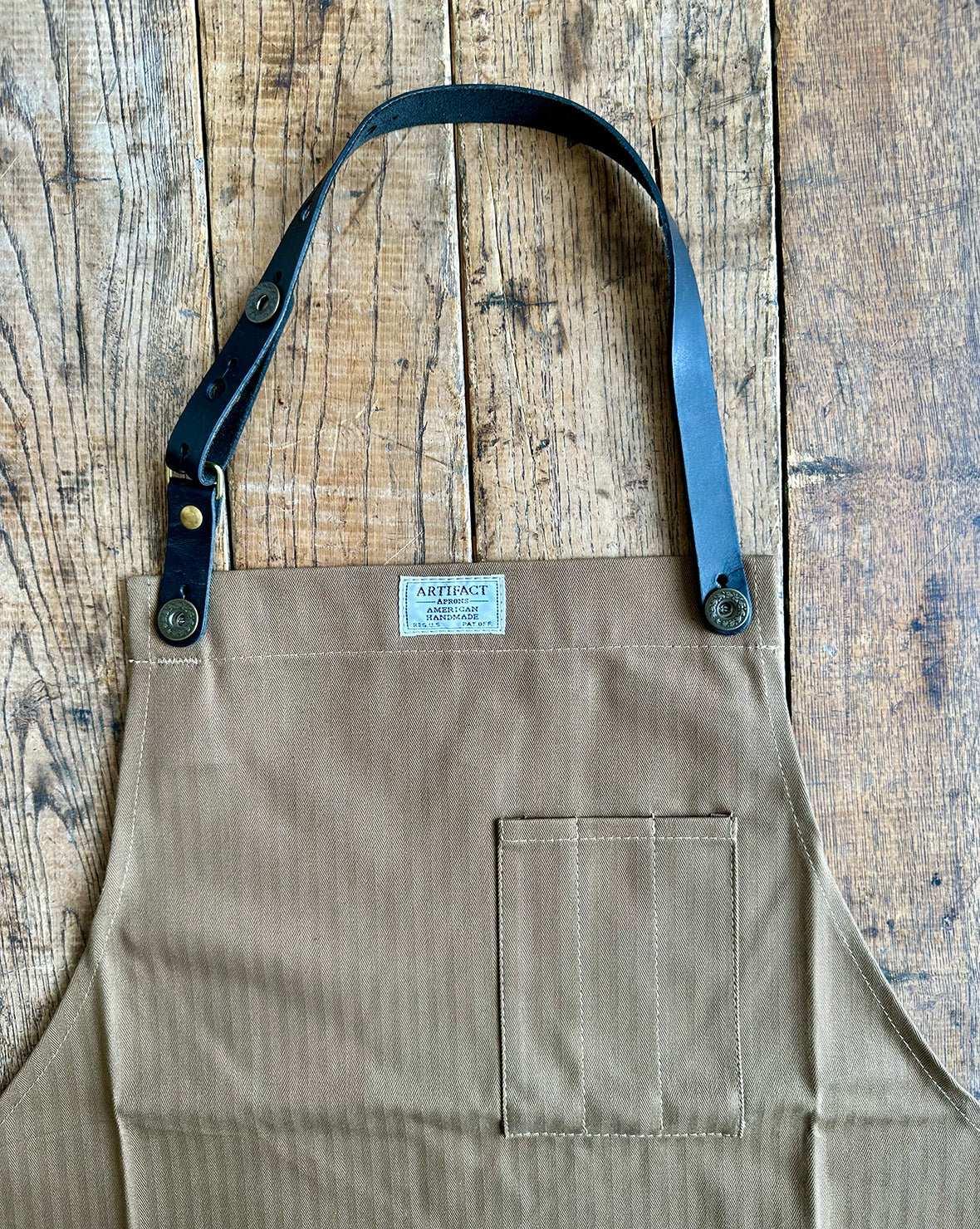 Chef & Cooking Apron w/ Removable Leather Strap - SALE - Image 12