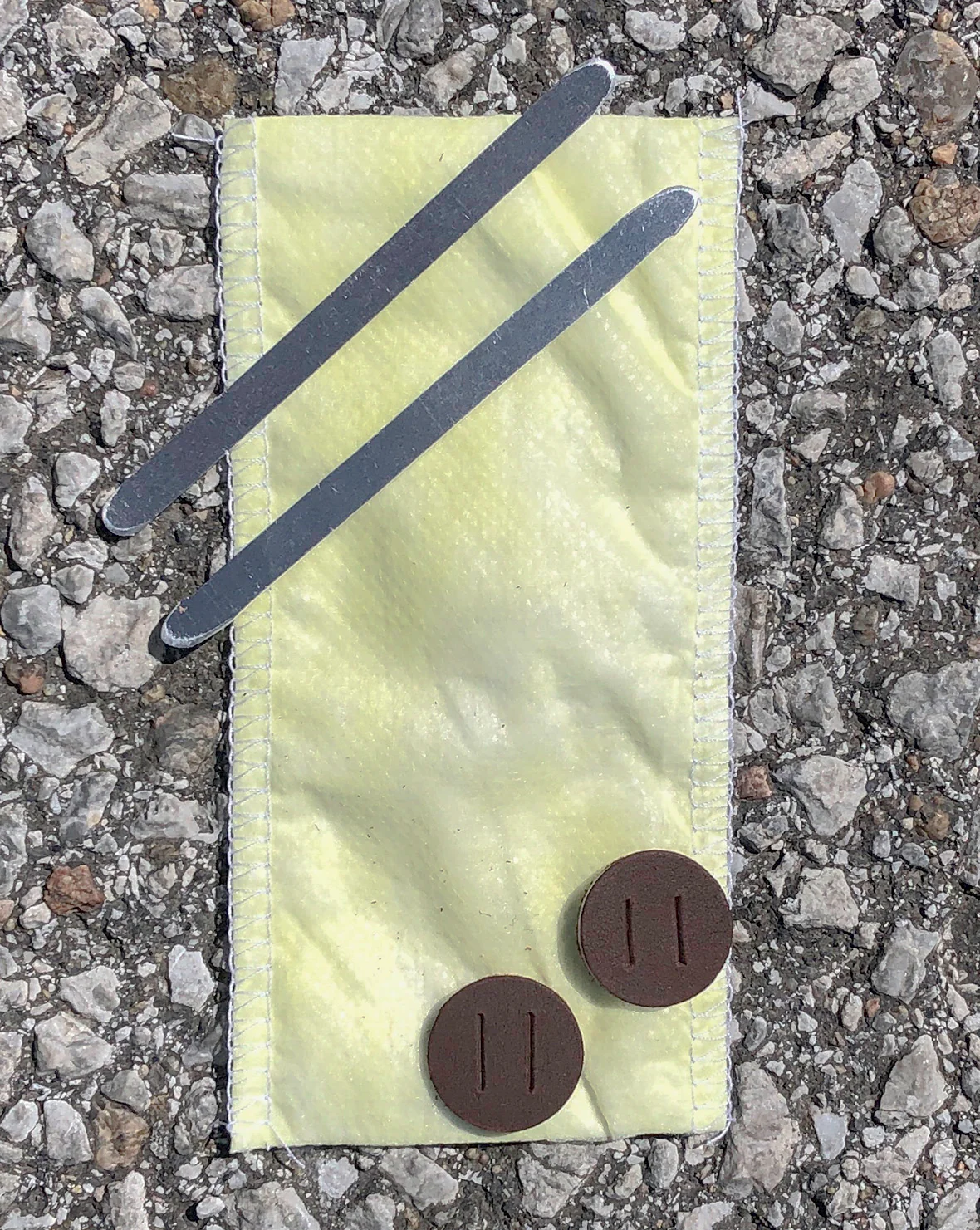 12 Pack Cotton Mask w/ Ties - Olive • Brown Sliders - SALE - Image 5