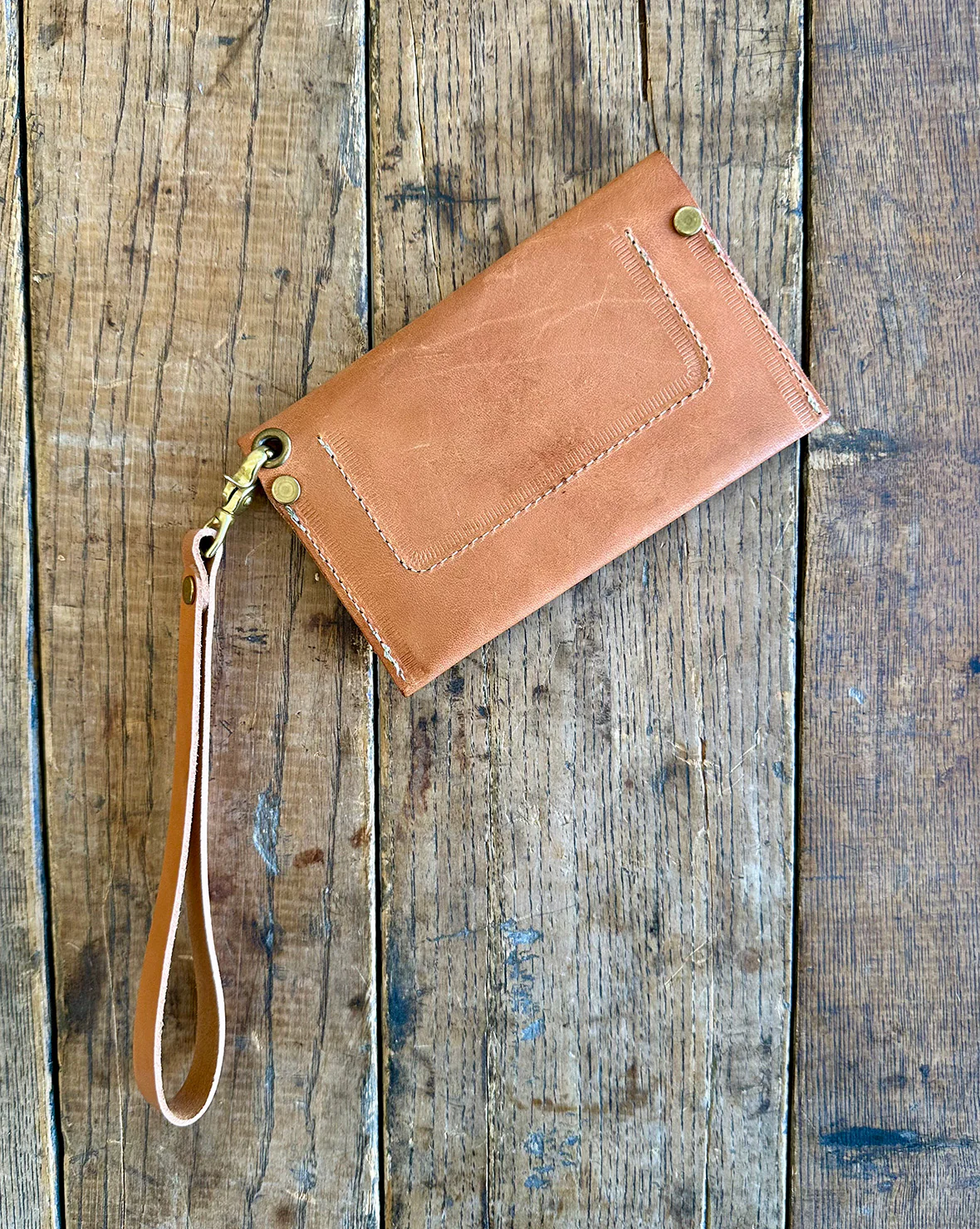 Envelope Snap Wallet w/ Wristlet - SALE - Image 3