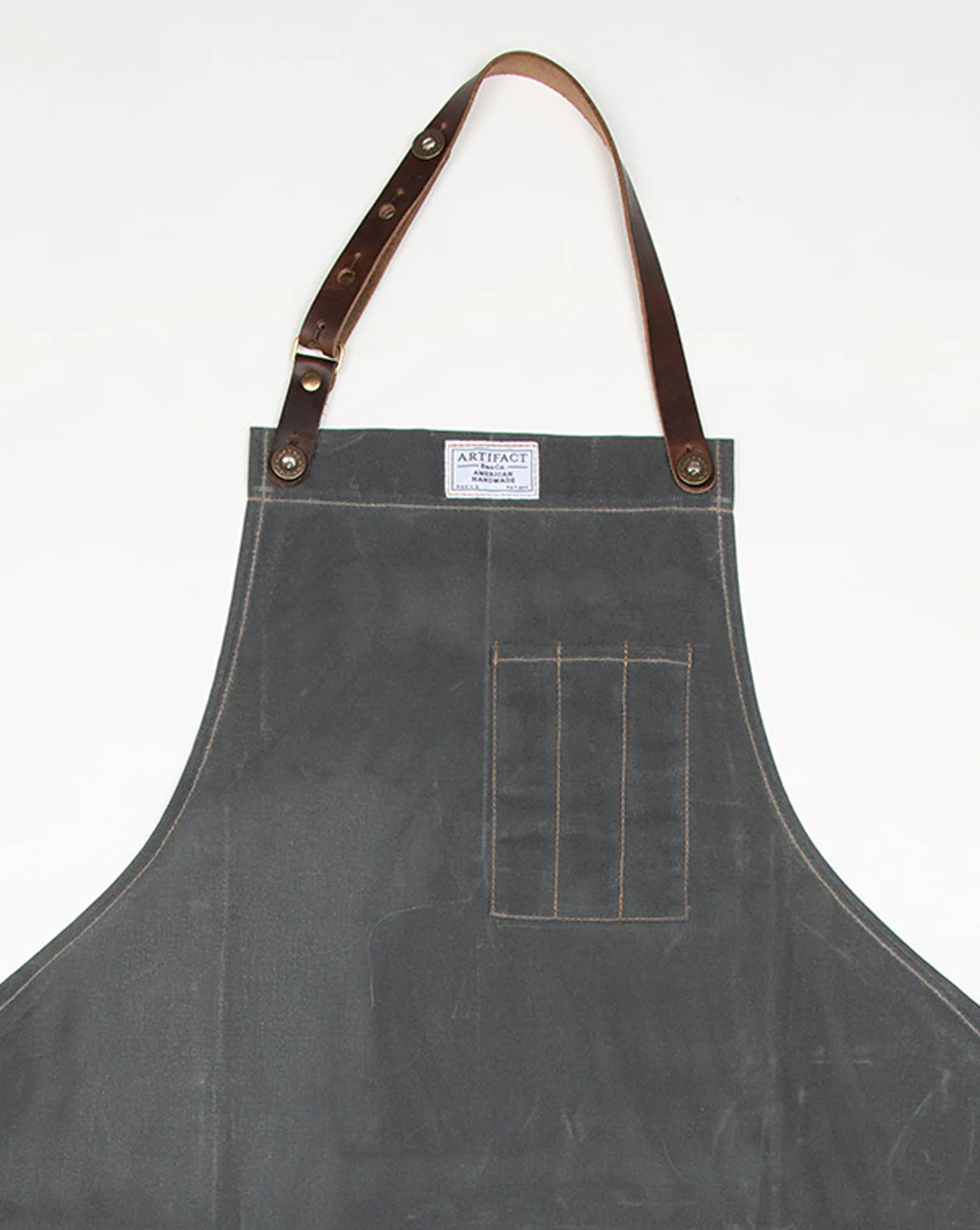 Garden Apron in Waxed Canvas in XL - SALE - Image 7