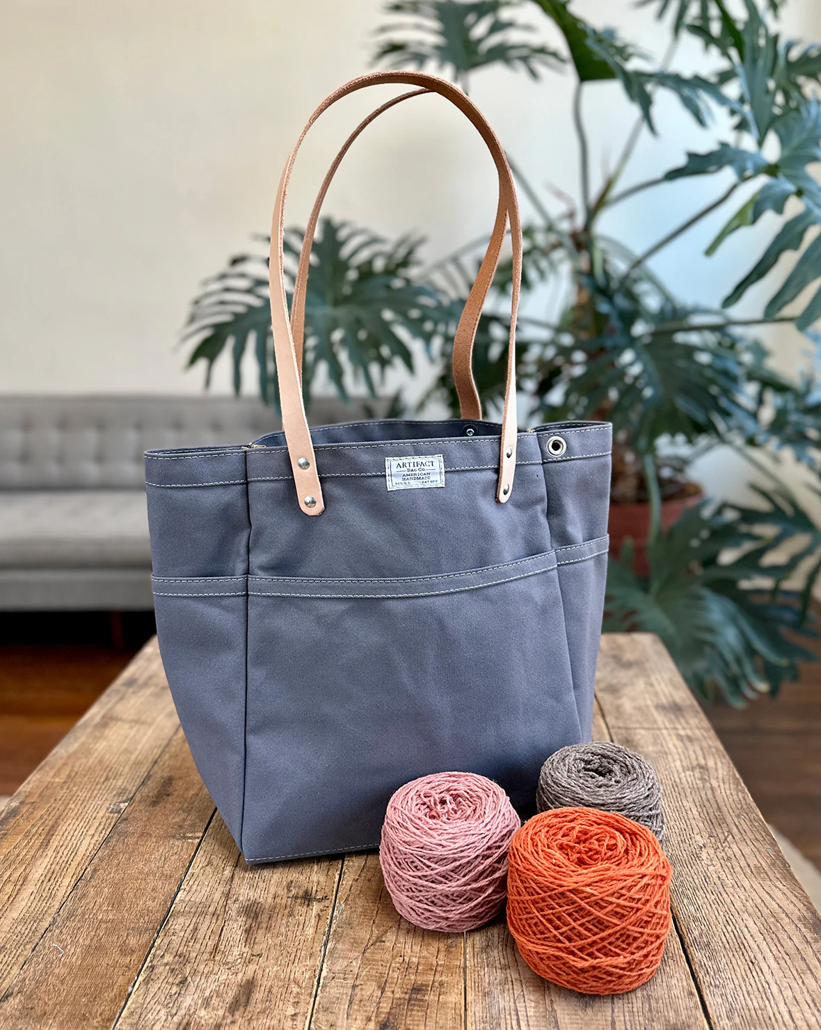 Knitting & Crochet Project Tote Bag - Studio Made - Image 16