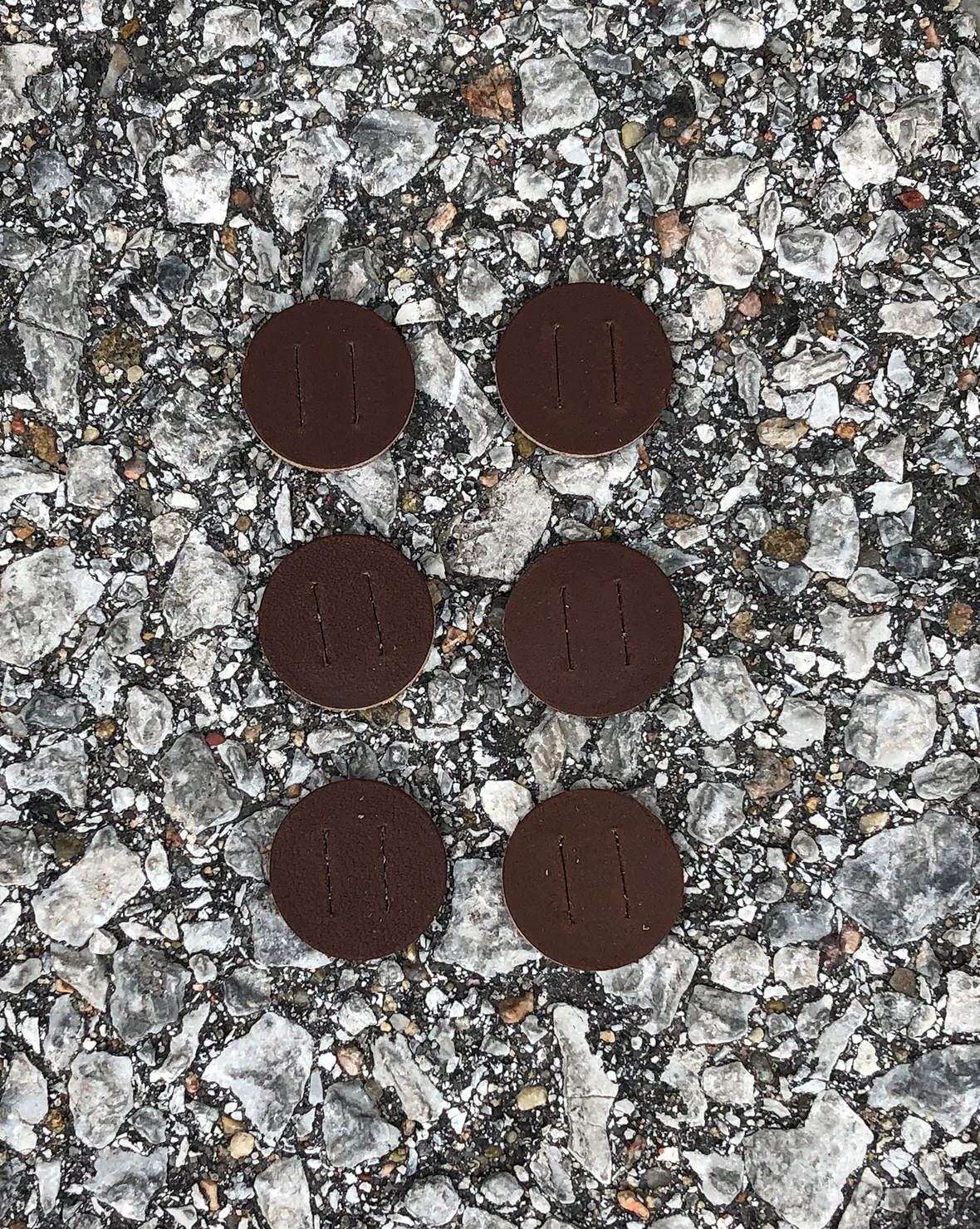 Leather Sliders For Mask Ties 6-Pack - Image 4