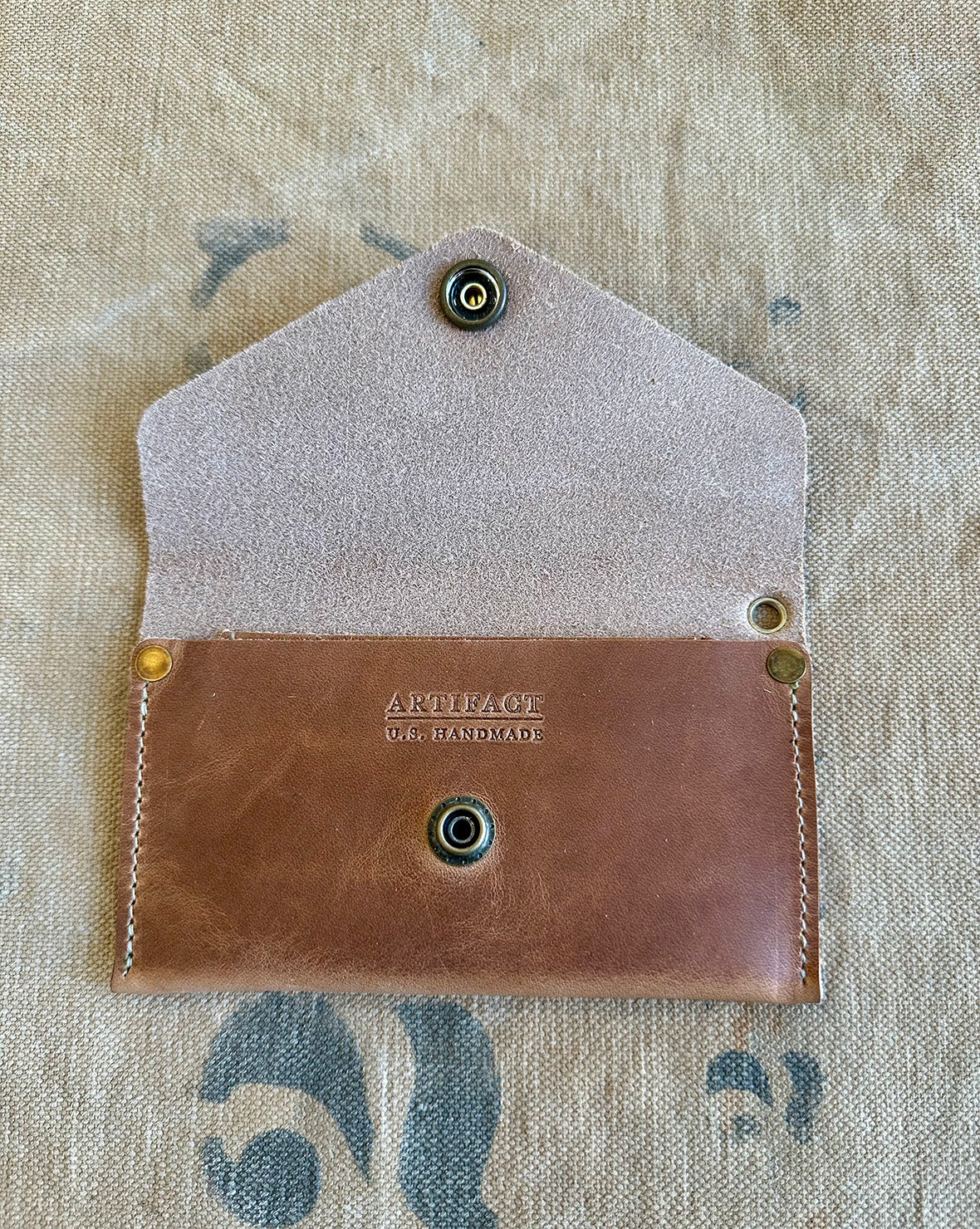 Envelope Snap Wallet w/ Wristlet - Image 14