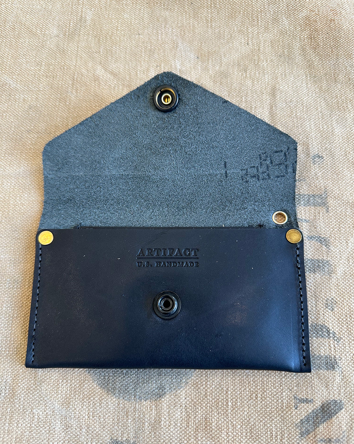 Envelope Snap Wallet w/ Wristlet - Image 8