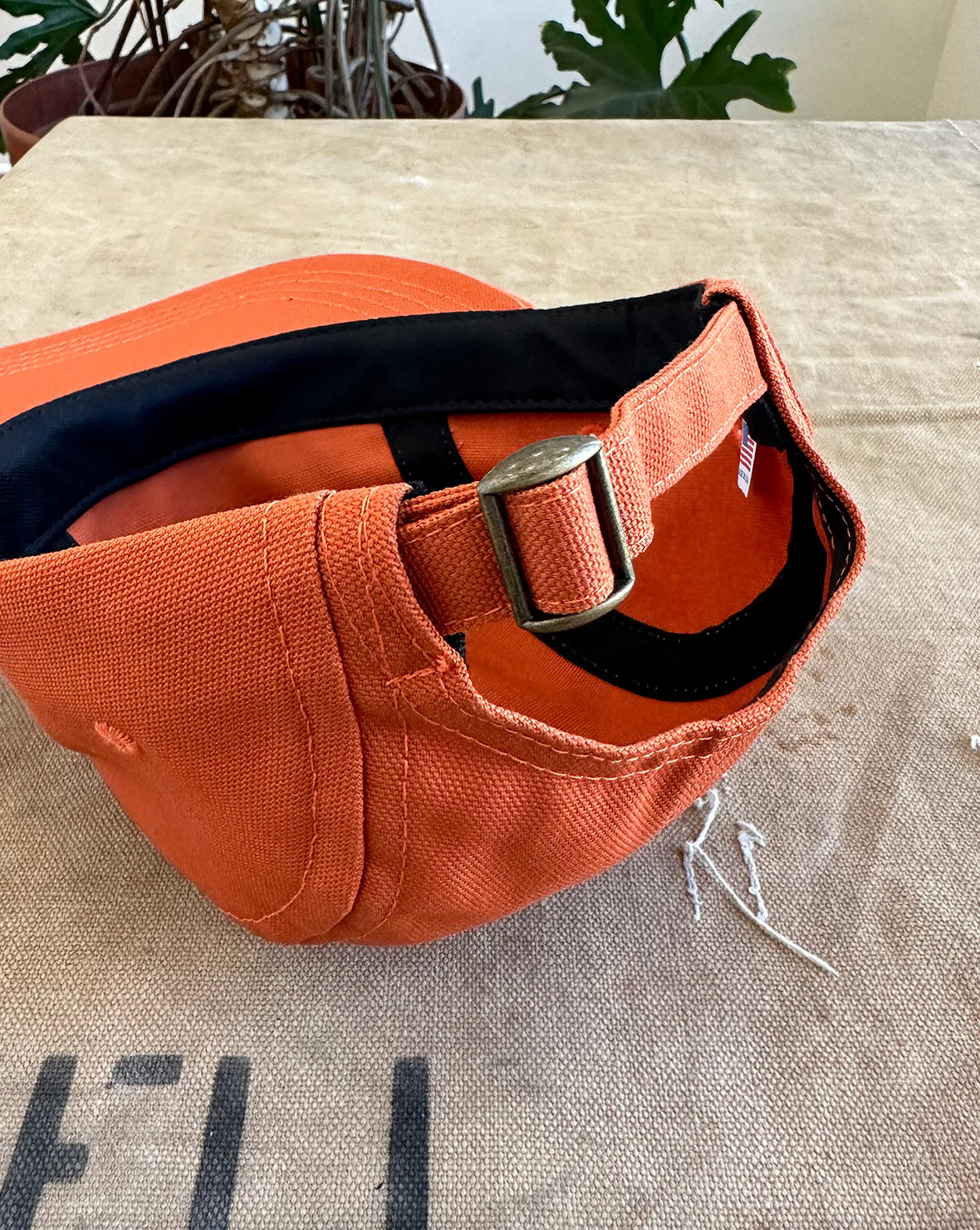 5 Panel Camper Hat in Certified Organic Canvas - Image 11