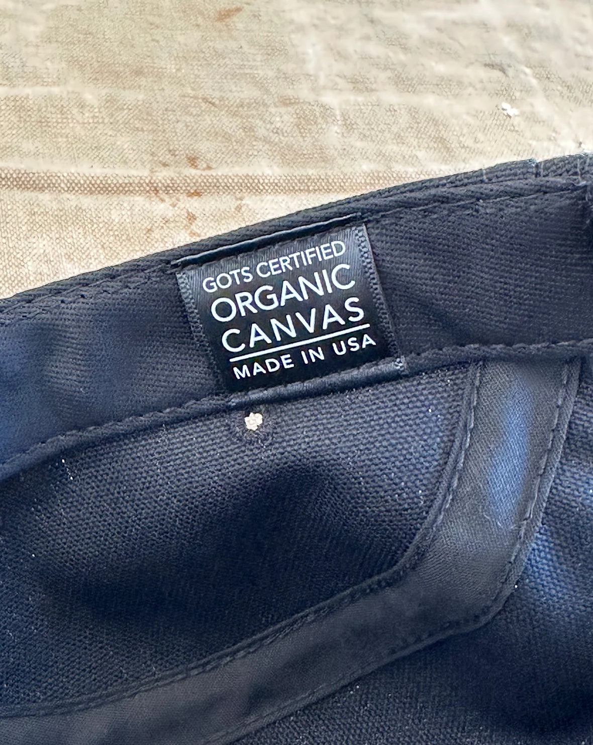5 Panel Camper Hat in Certified Organic Canvas - Image 8