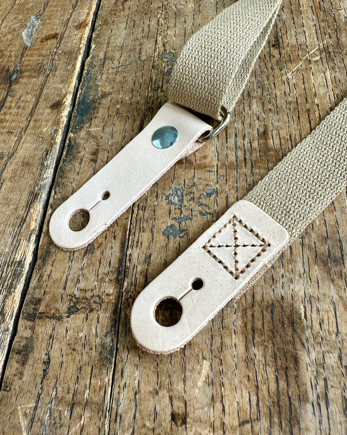 Cotton & Leather Apron Neck Strap - Image 6