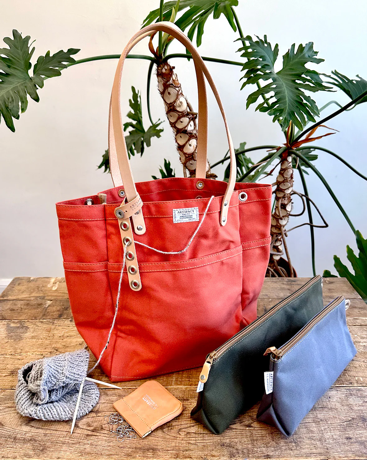 Stitch Counters w/ Leather Squeeze Pouch - Image 4