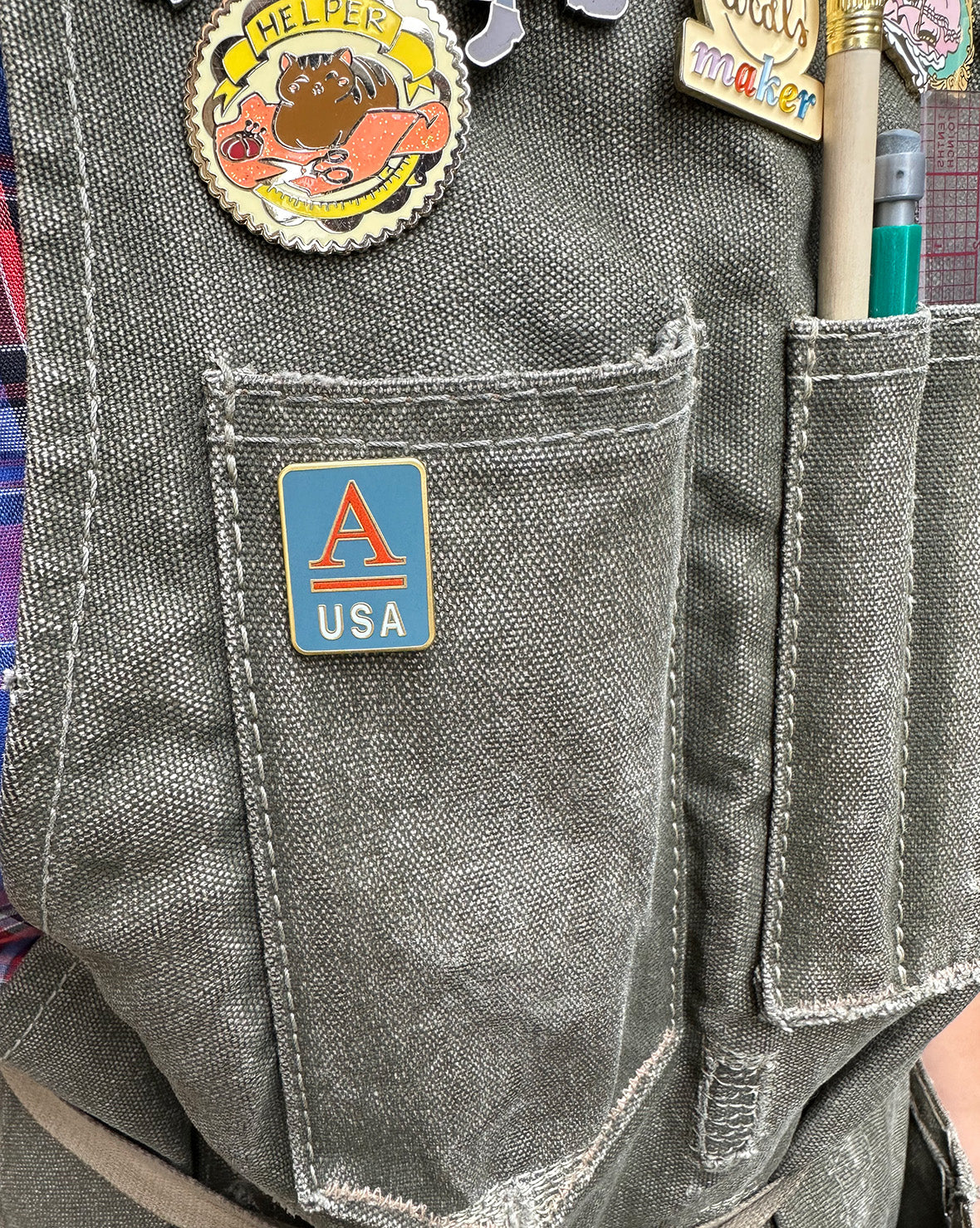 USA Enamel Pin - Image 3