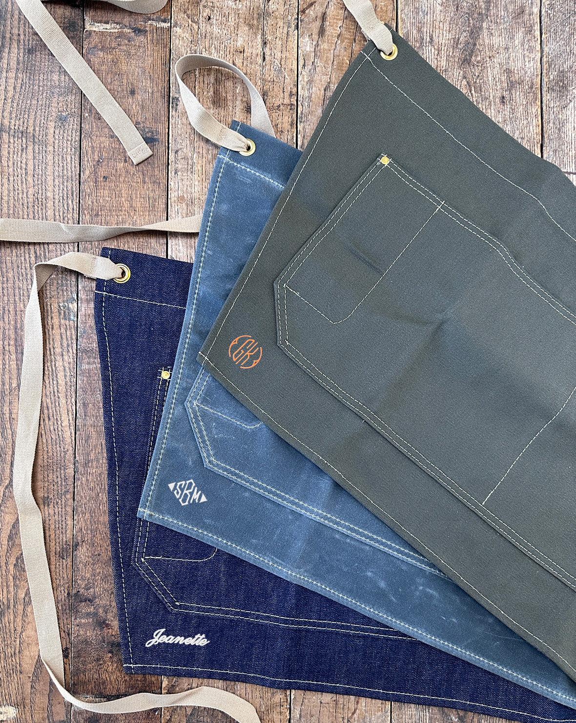 Waist Apron - Heavy Duty in Cone Mills Denim - Image 12