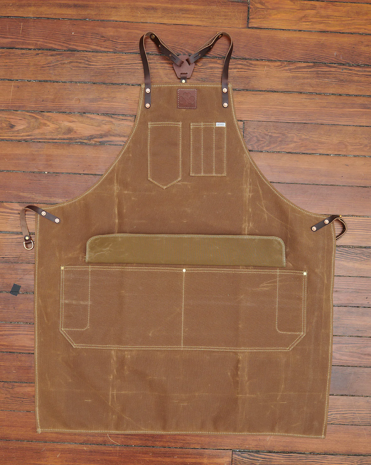 Workshop Apron w/ Leather Y-Strap - Volume - Image 19