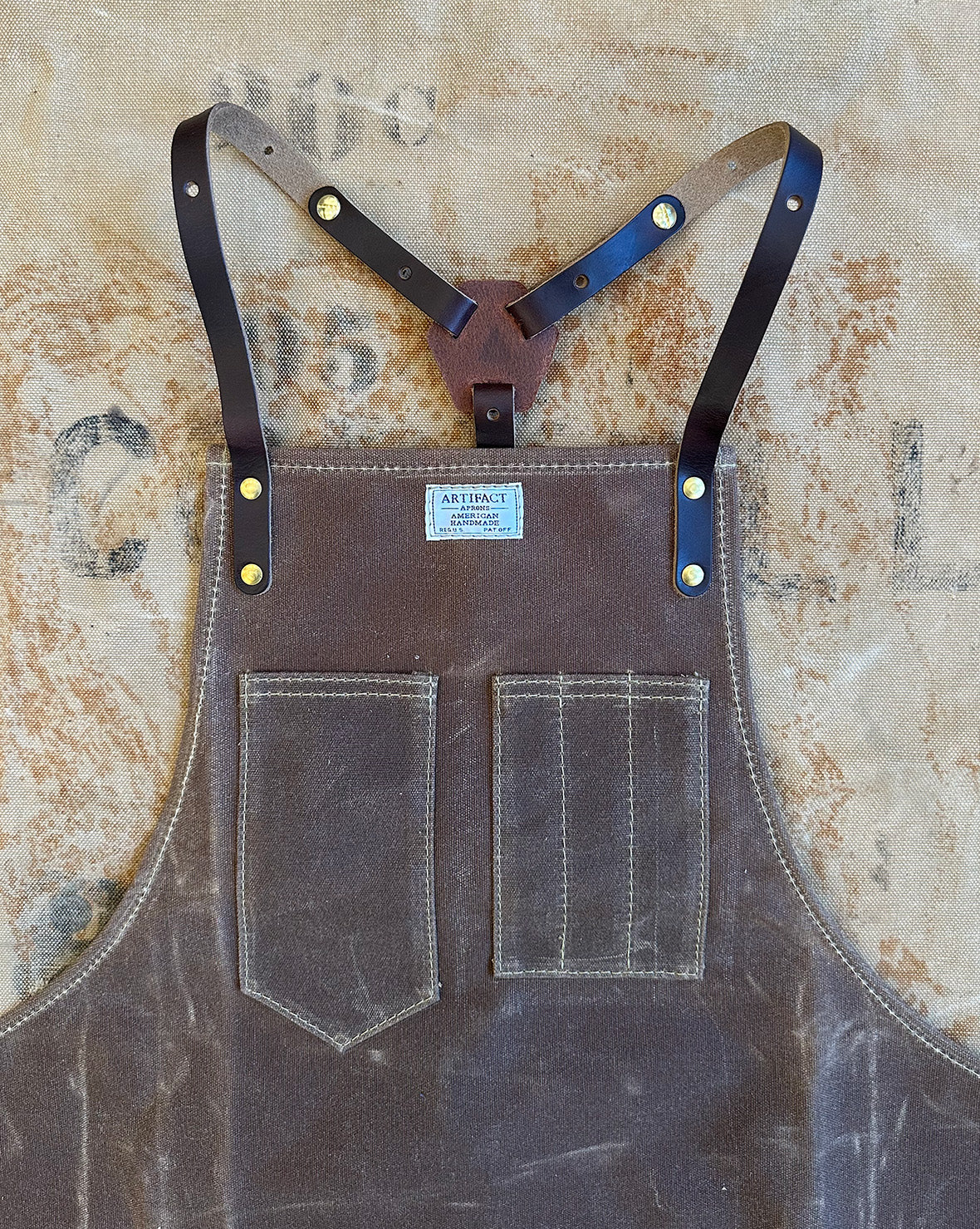 Workshop Apron w/ Leather Y-Strap - Volume - Image 8