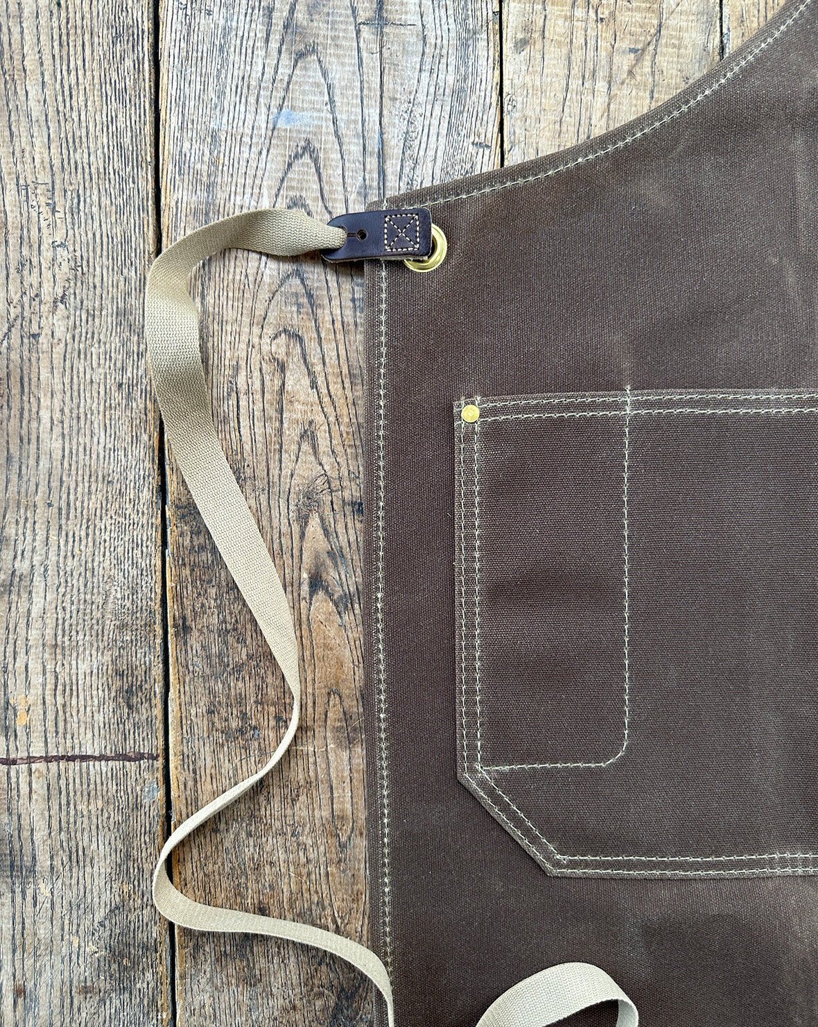 Workshop Apron w/ Removable Leather Strap - Volume - Image 12