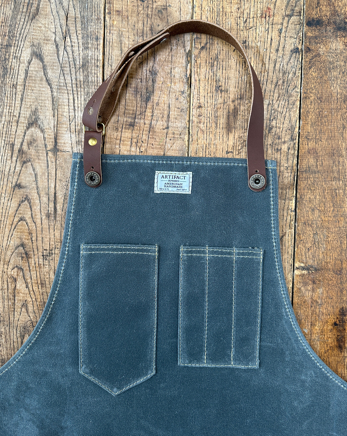 Workshop Apron w/ Removable Leather Strap - Volume - Image 13