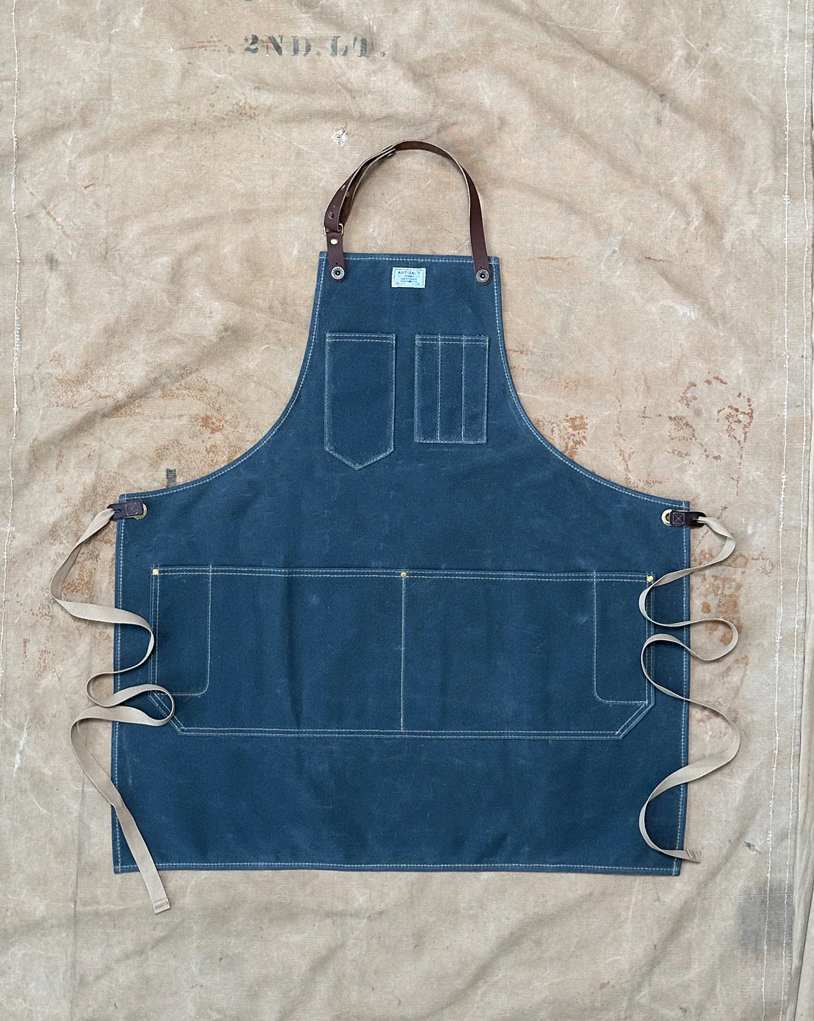 Workshop Apron w/ Removable Leather Strap - Volume - Image 14